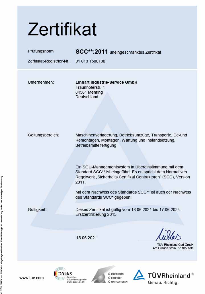 Zertifikat-SCC